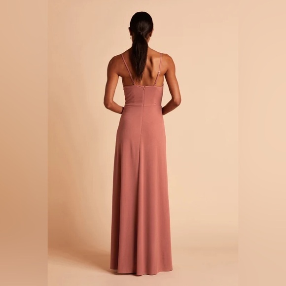 NWT Birdy Grey Ash Dress in Crepe Rose Quartz - Picture 3 of 6